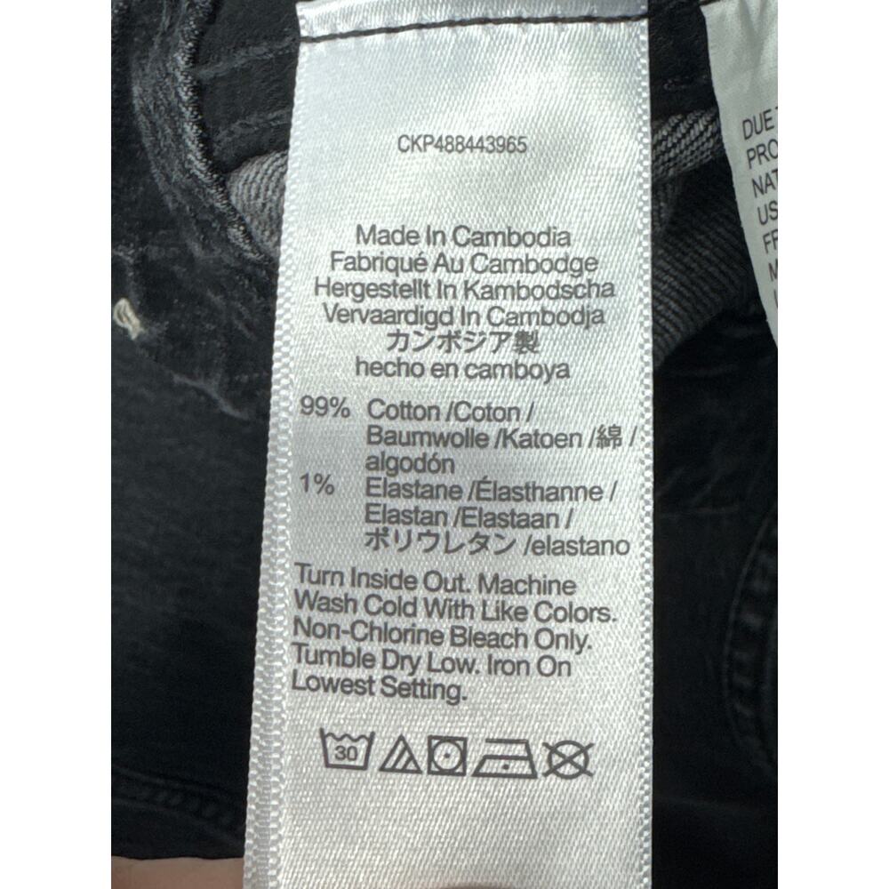 Madewell Women's Barrel Tapered Denim Trousers Gray Jeans - Size 31 (34x32) - Picture 5 of 5